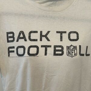 NFL White 'Back to Football' T-Shirt